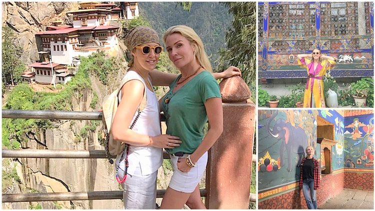 Жена экс-нардепа Мартыненко съездила с Ксенией Собчак в Бутан