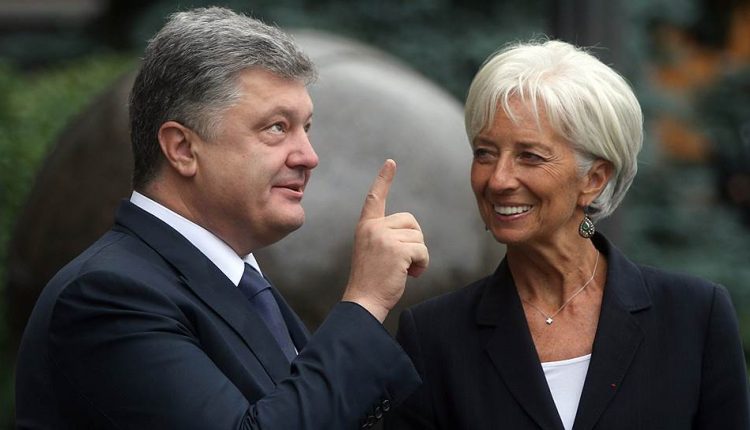 Стало известно, о чем Порошенко говорил с директором МВФ
