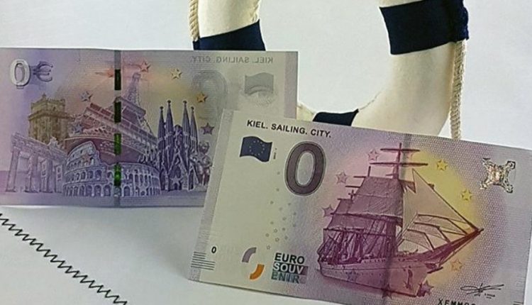 Немцы решили заработать на банкнотах в 0 евро