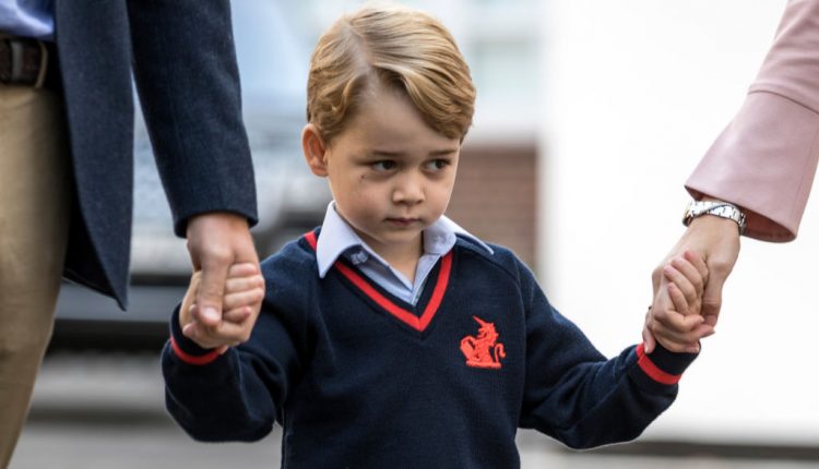 Принц Джордж пошел в школу в 4 года