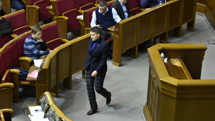 Надежда Савченко отдохнула в пивном ресторане под Киевом