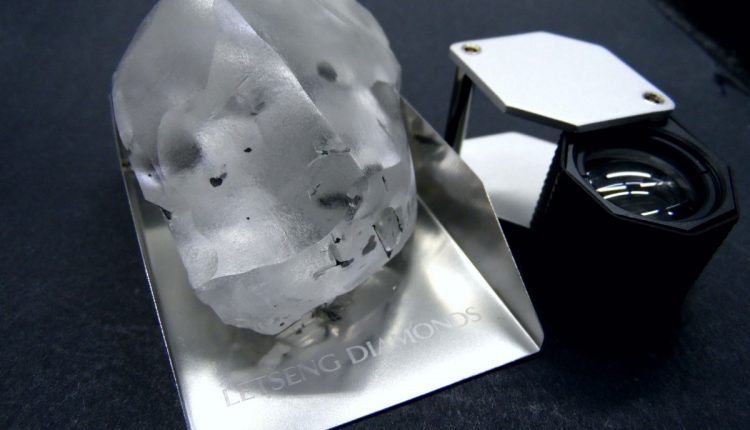 В Лесото найден пятый по величине алмаз в мире