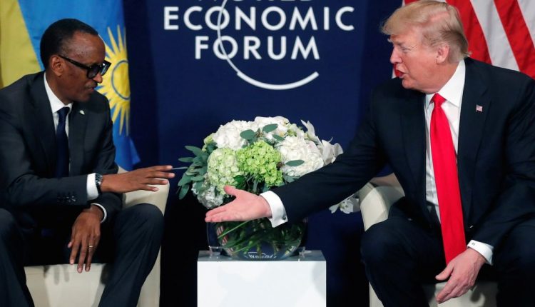 Трамп в Давосе предпочел президента Руанды Порошенко
