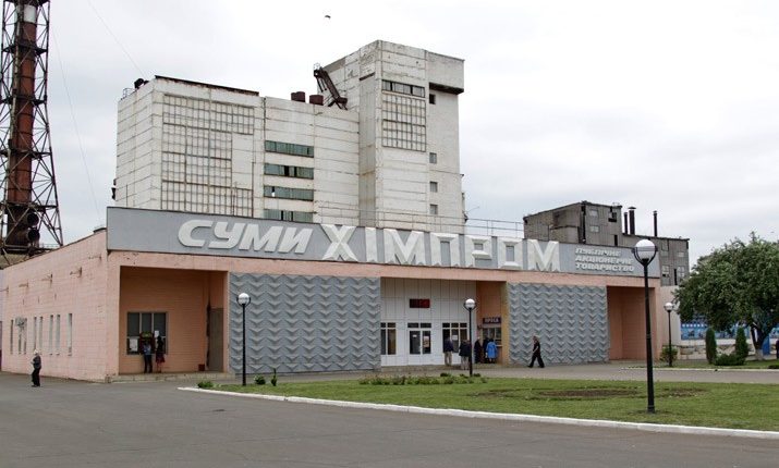 60 % поставок для “Сумыхимпром” осуществил “Титан Украины”