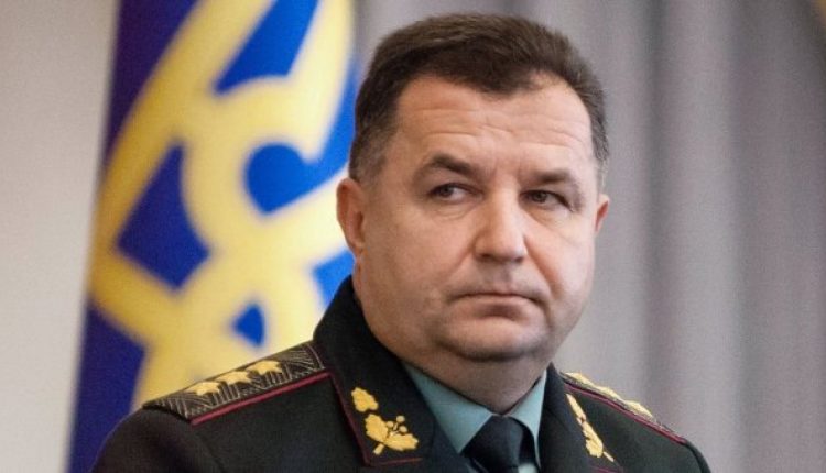Министр обороны Полторак получил 950 тысяч гривен дохода за год