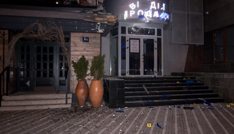 В столице ночью обстреляли из гранатомета “Киевгорстрой”