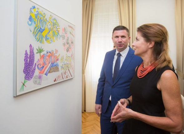 Марина Порошенко посетила Хорватию