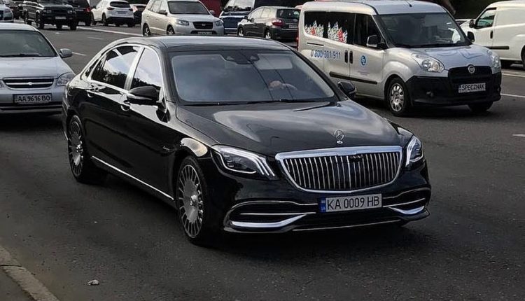 В Киеве “засекли” новейший Mercedes Maybach за 5 миллионов