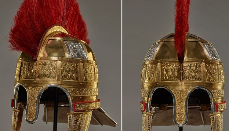 Ученые реставрировали драгоценный шлем из Стаффордширского клада