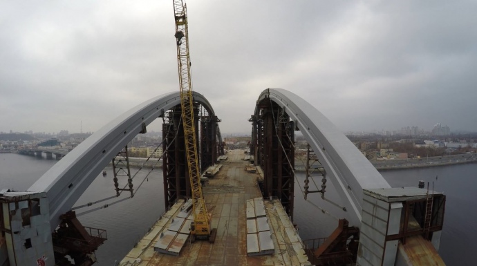 Столица получит из госбюджета 400 млн на Подольский мост и метро на Виноградарь