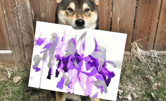В Канаде рисунки собаки продали за $5 тысяч