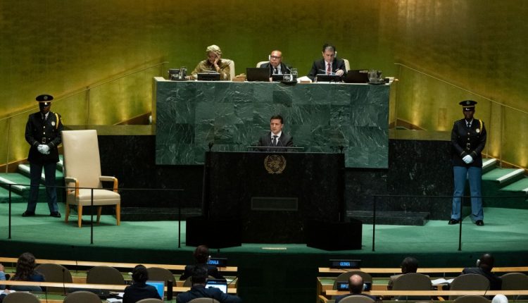 Полный текст выступления Владимира Зеленского на Генассамблее ООН