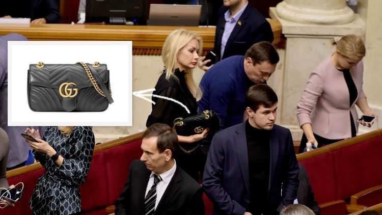 Нардеп Ирина Аллахвердиева пришла в Раду с сумкой стоимостью 46 тысяч