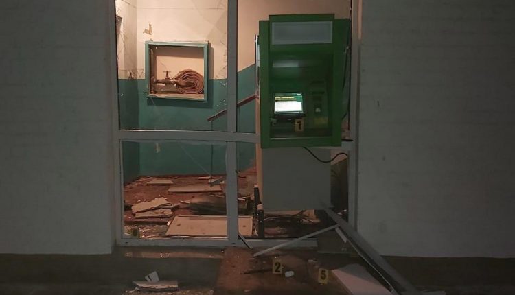 Из взорванного банкомата похитили более 2 млн гривен
