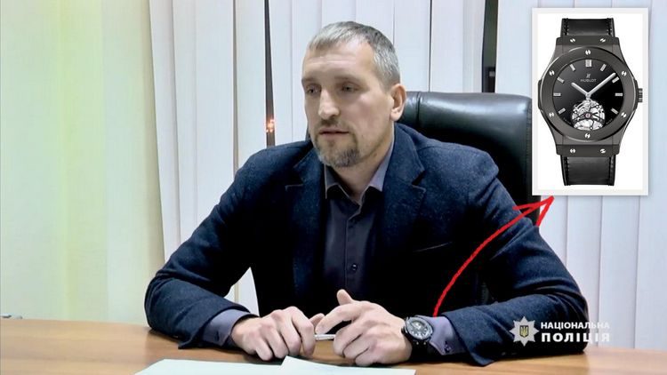 Муж генпрокурора Венедиктовой носит часы Hublot с бриллиантами стоимостью 1,5 млн