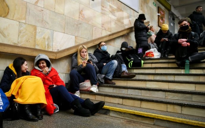 В Киеве метро перешло в режим укрытия